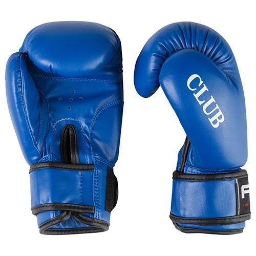 Перчатки боксерские FClub 4oz синий матовый FC-4BL FC-4BL фото