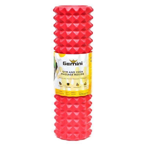 Ролер для йоги та пілатесу Gemini Grid Spine Roller Gemini Power G0012R G0012R фото
