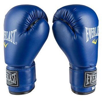 Рукавички боксерські EVL 12oz синій DX-380-12BL DX-380-12BL фото