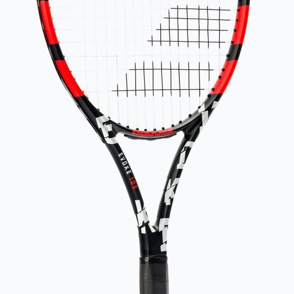 Ракетка тенісна Babolat Evoke 105 чорна/оранжева з чохлом (Оригінал) 121223/162 фото