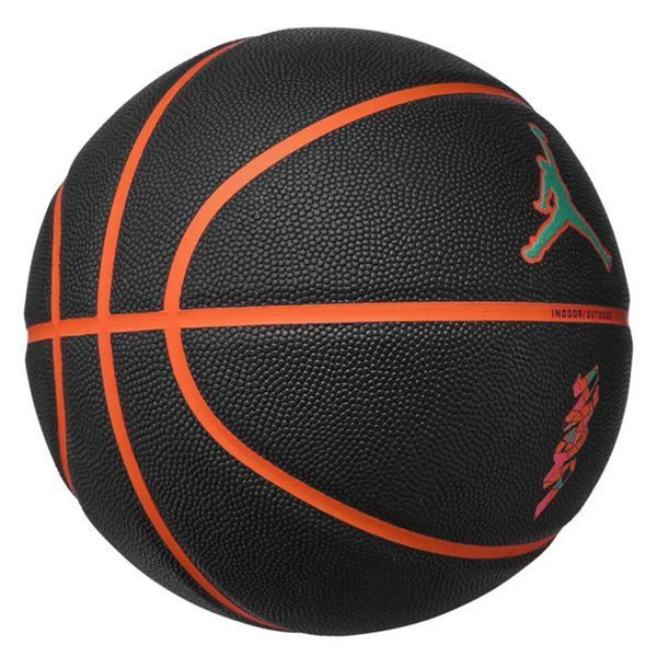 Мяч баскетбольный Nike JORDAN ALL COURT 8P Z WILLIAMSON DEFLATED черный, оранжевый Уни 7 (Оригинал) J.100.4141.095.07 J.100.4141.095.07 фото