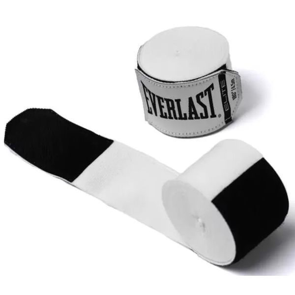 Бинты боксерские Everlast ELITE HANDWRAPS Белый Уни 180 inches (457,2 см) (Оригинал) P00003324 P00003324 фото