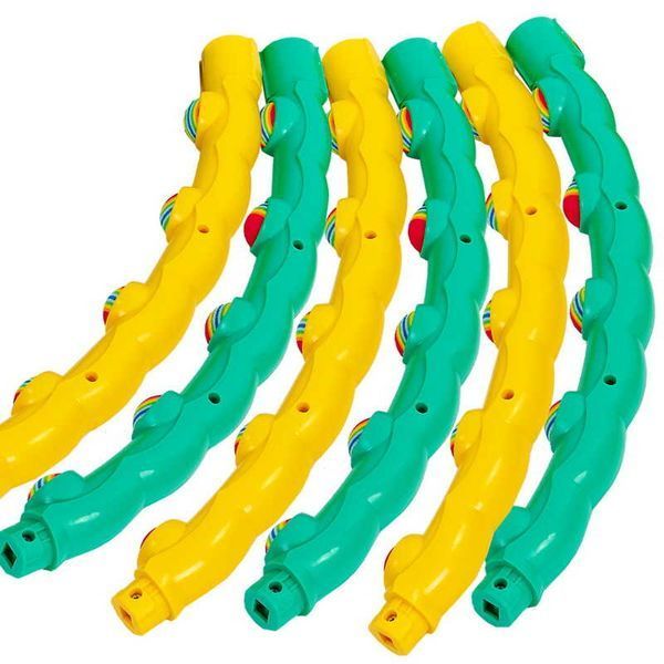 Обруч массажный Хула Хуп Hula Hoop COLOR BALL 0088-1 6 секций 0088-1 фото