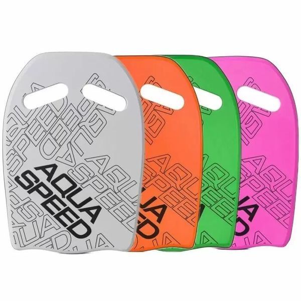Доска для плавания Aqua Speed WAVE KICKBOARD 3980 Серый Уни 43x28x3,6cм 539-26 (Оригинал) 539-26 фото