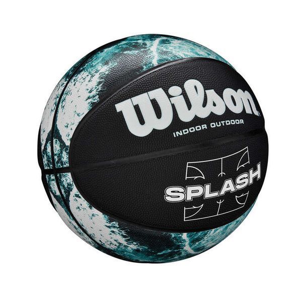 Баскетбольний м'яч у подарунковій коробці + насос Wilson SPLASH PRO BSKT, розмір 7 WZ2014501XP (Оригінал) WZ2014501XP фото