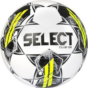 М'яч футбол Select SELECT FB Club DB V23 №5 білий-сірий 086410-045/5 (Оригінал) 086410-045/5 фото