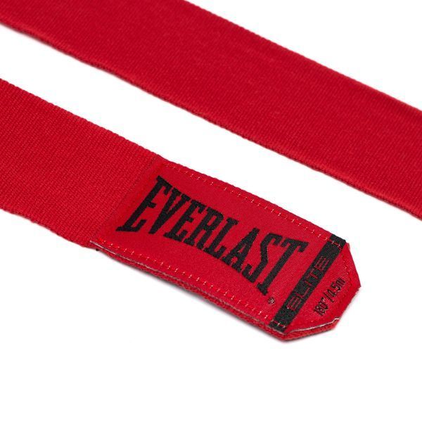Бинти боксерські Everlast ELITE HANDWRAPS Червоний Універсальний 180 дюймів (457,2 см) (Оригінал) P00003325 P00003325 фото