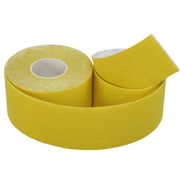 Кінезіо тейп для обличчя та тіла (Kinesiology tape) розмір 5смх5м кольору в асортименті BC-1091-3_8 Жовтий BC-1091-3_8 фото