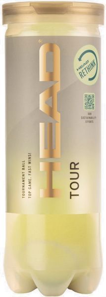 Тенісні м'ячі HEAD TOUR BALL 3 (Оригінал) 570703 570703 фото