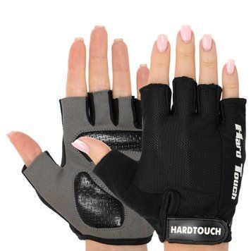 Перчатки для фитнеса и тренировок HARD TOUCH S-XL Чёрный BC-8097-3 S BC-8097-3 фото