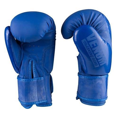 Перчатки боксерские Venum 12oz синий матовый 2955-12BL 2955-12BL фото