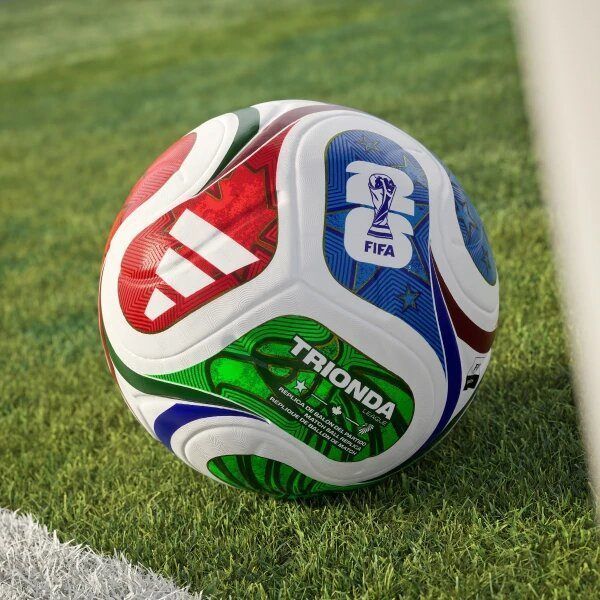 М'яч футбольний Adidas FIFA World Cup 26 Trionda League Уні 5 JD8030 (Оригінал) JD8030 фото