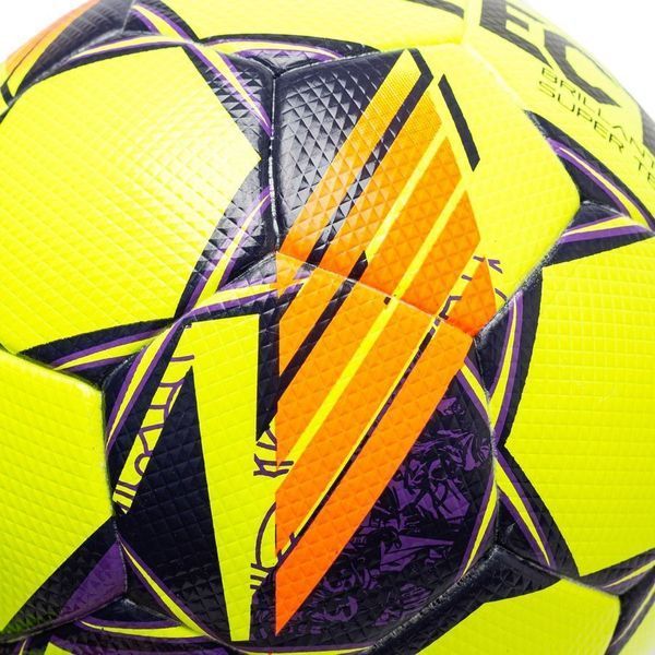 М'яч футбол Select Brillant Super FIFA TB v24 №5 жовтий-фіолетовий 361598-509 (Оригінал) 361598-509 фото