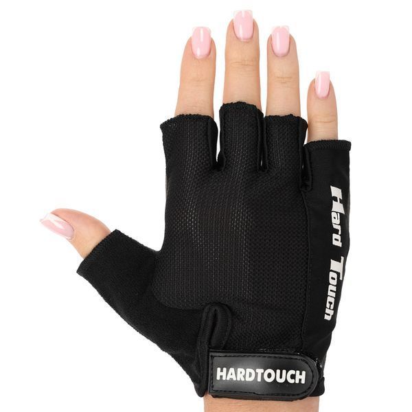 Перчатки для фитнеса и тренировок HARD TOUCH S-XL Чёрный BC-8097-3 S BC-8097-3 фото