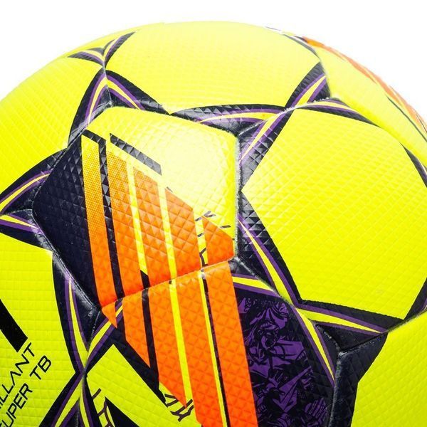 М'яч футбол Select Brillant Super FIFA TB v24 №5 жовтий-фіолетовий 361598-509 (Оригінал) 361598-509 фото