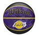 Мяч баскетбольный в подарочной коробке + насос Wilson NBA TEAM TIEDYE BSKT LA LAKERS size 7 WZ4007803XP (Оригинал) WZ4007803XP фото 2