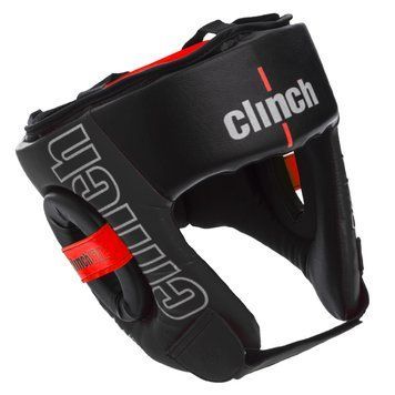 Шолом боксерський відкритий PU CLINCH S-XL Чорний C142-1 M C142-1 фото