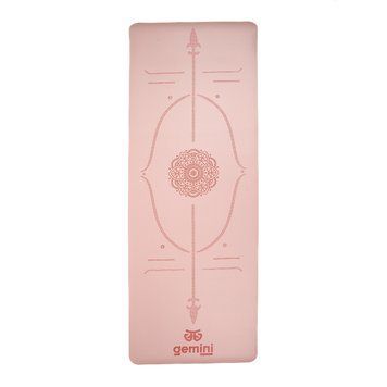 Коврик для йоги каучуковый полиуретан Pro Gemini 183см*68см*5мм PUY-2899PINK PUY-2899PINK фото