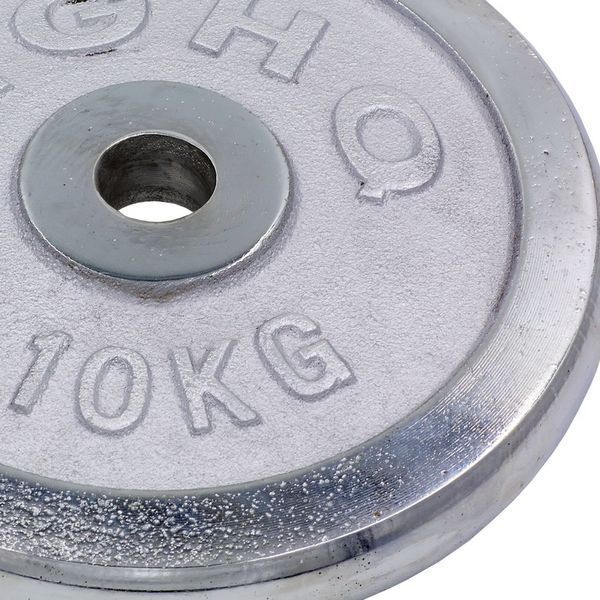 Блины (диски) хромированные GA-1432-10K 30мм 10кг GA-1432-10K  фото