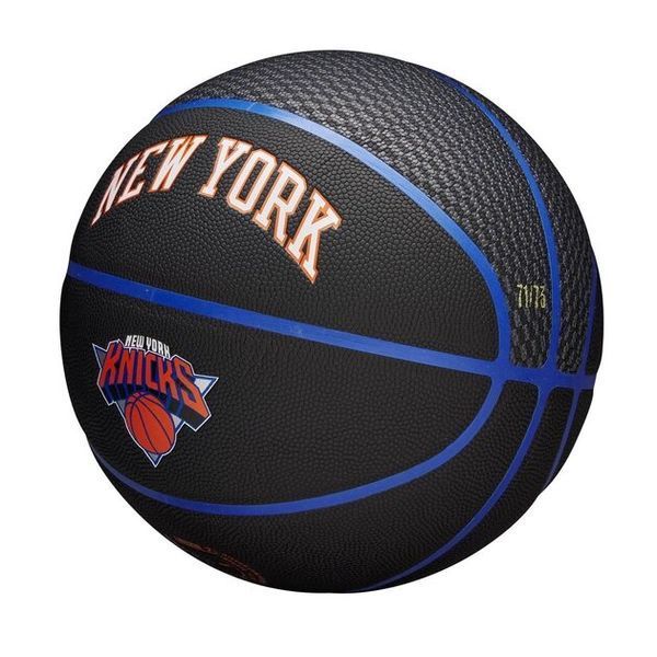 М'яч баскетбольний Wilson NBA TEAM CITY COLLECTOR BSKT NY KNICKS size 7 (оригінал) WZ4003920XB7 фото