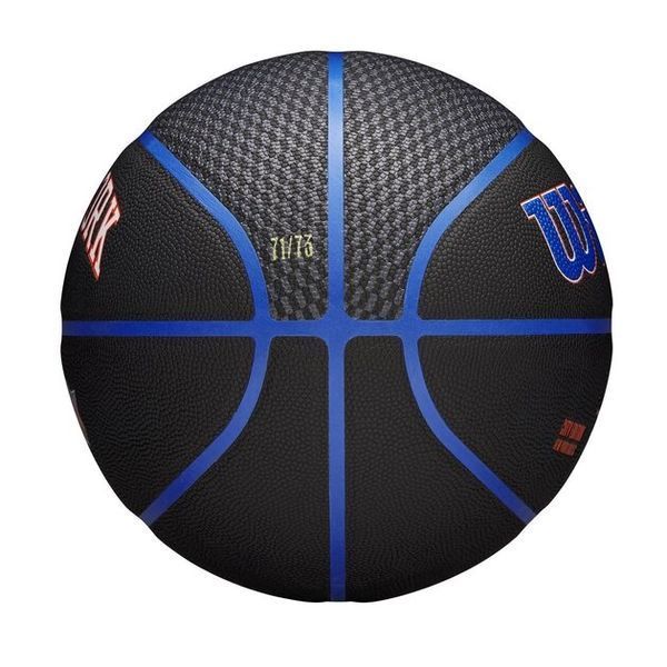 М'яч баскетбольний Wilson NBA TEAM CITY COLLECTOR BSKT NY KNICKS size 7 (оригінал) WZ4003920XB7 фото