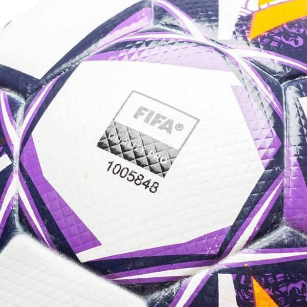 Мяч футбол Select Brillant Super FIFA TB v24 №5 белый-фиолетовый 361598-009 (Оригинал) 361598-009 фото