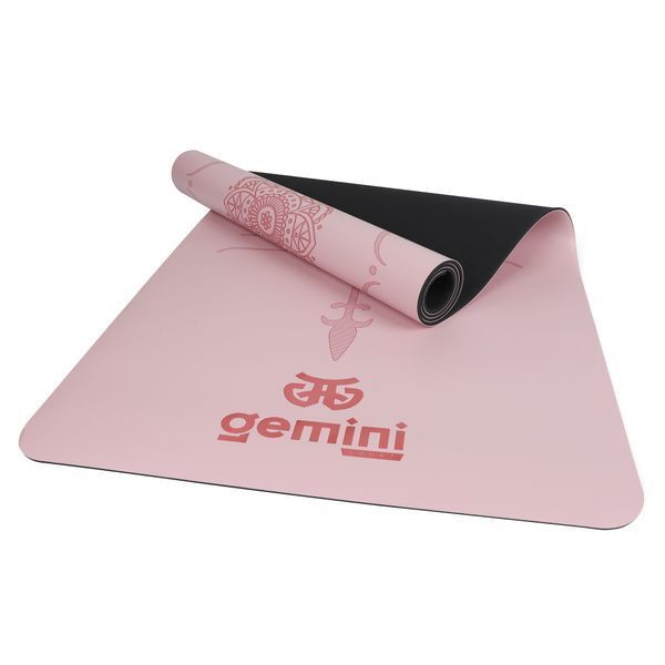Коврик для йоги каучуковый полиуретан Pro Gemini 183см*68см*5мм PUY-2899PINK PUY-2899PINK фото