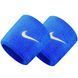 Напульсник Nike SWOOSH WRISTBANDS 2 PK синий