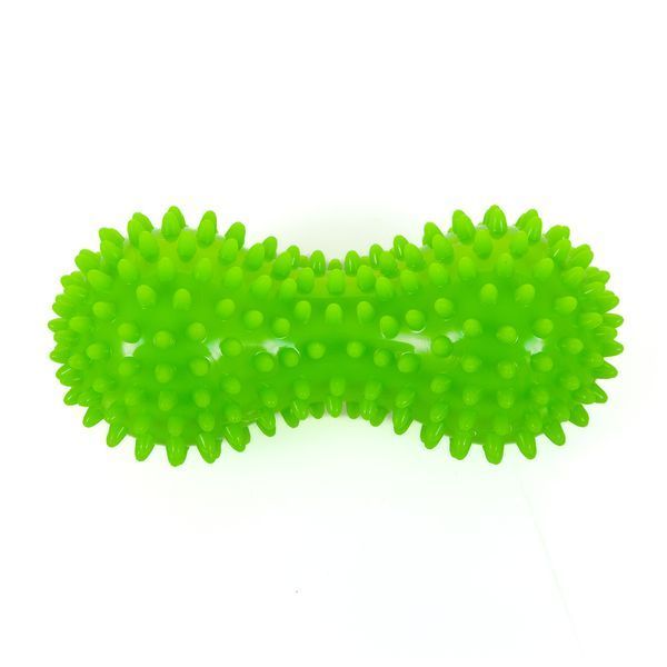 Массажер для спины &laquo;Арахис&raquo; двойной ежик PVC 16х6,5см Gemini GD-002 Нежно розовый GD-002 фото