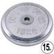 Диски хромовані GA-1433-15K 30мм 15кг GA-1433-15K фото 1