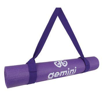 Килимок для фітнесу та йоги PVC Gemini Sport PVCY-6PUR 173 х 61 х 0.6см Фіолетовий PVCY-6PUR фото
