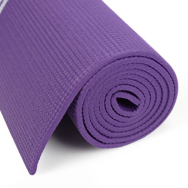 Килимок для фітнесу та йоги PVC Gemini Sport PVCY-6PUR 173 х 61 х 0.6см Фіолетовий PVCY-6PUR фото