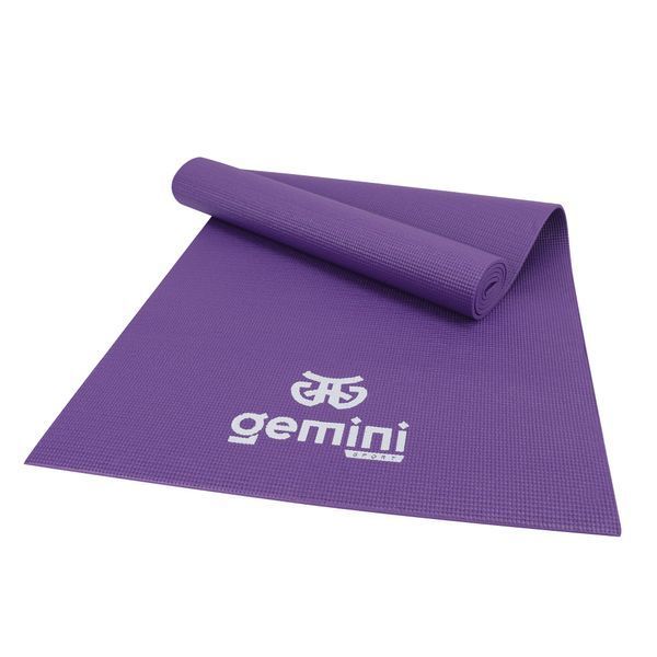 Килимок для фітнесу та йоги PVC Gemini Sport PVCY-6PUR 173 х 61 х 0.6см Фіолетовий PVCY-6PUR фото