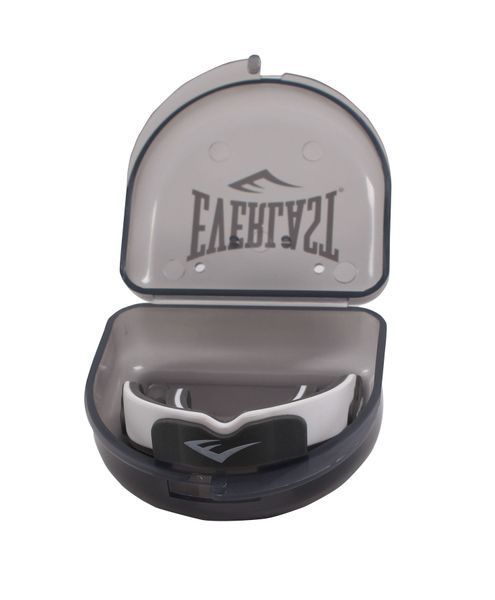 Капа боксерская Everlast EVERGEL MOUTH GUARD Зелено-белый Уни (Оригинал) 1400009 1400009 фото