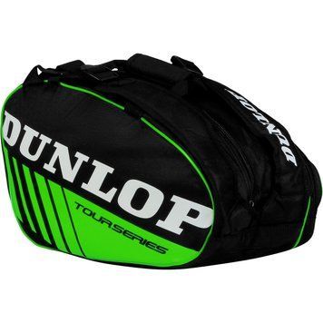 Сумка для падел-тенісу Dunlop Padel Paletero Intro BLK/Green (Оригінал) 623852 623852 фото