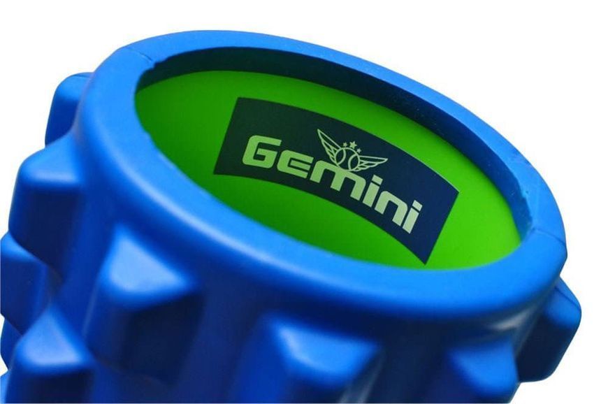 Ролер для йоги та пілатесу Grid Bubble Roller Gemini Power G0010-BL G0010-BL фото