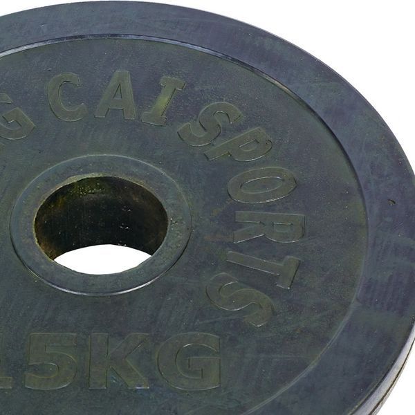 Диски гумові SHUANG CAI SPORTS 52мм 5кг TA-1836-5B TA-1836-5B фото