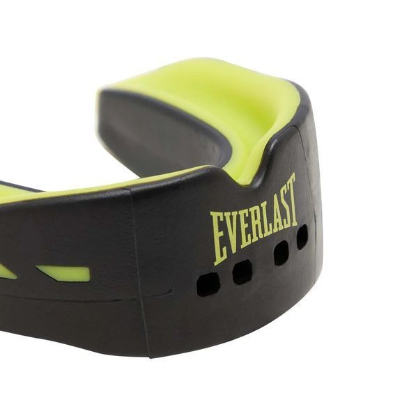 Капа боксерская EVERSHIELD DOUBLE MOUTH GUARD Чёрно-зеленый Уни (Оригинал) P00003600 P00003600 фото