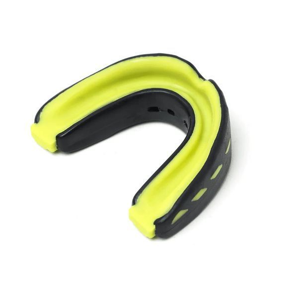 Капа боксерская EVERSHIELD DOUBLE MOUTH GUARD Чёрно-зеленый Уни (Оригинал) P00003600 P00003600 фото