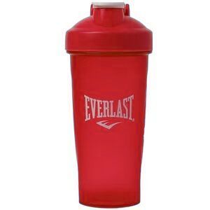 Пляшка (пляшечка) шейкер спортивна з вінчиком 700 мл Everlast червоний EV700 фото