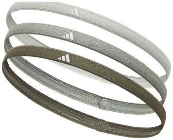 Повязки на голову Adidas Hairbands 3pk зеленый, темно-серый, серый Уни One Size ADAC-16206 (Оригинал) ADAC-16206 фото