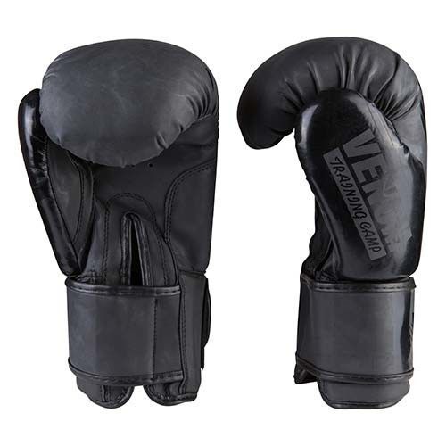 Перчатки боксерские Venum 12oz черный матовый 2955-12BK 2955-12BK фото