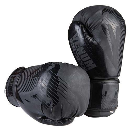 Перчатки боксерские Venum 12oz черный матовый 2955-12BK 2955-12BK фото