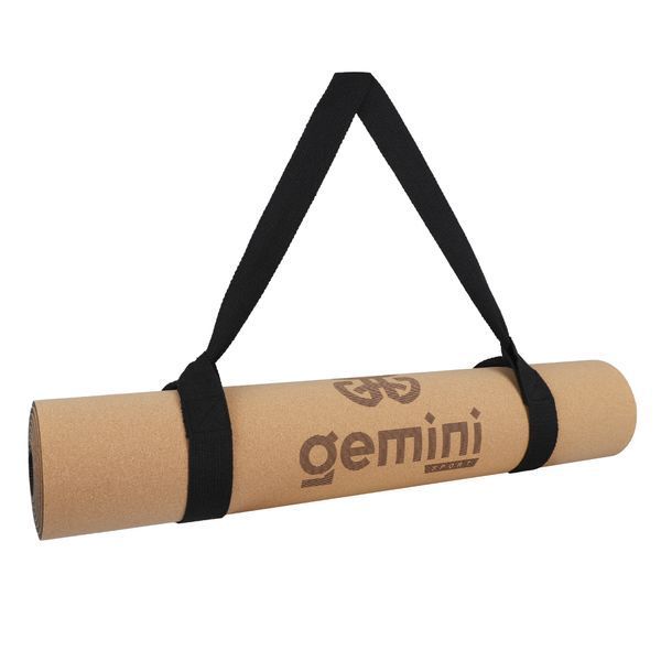 Килимок для йоги пробковий каучуковий Gemini Sport CTY-0681 183см 61см 5мм CTY-0681 фото