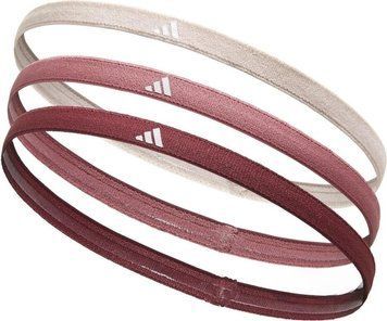 Пов'язки на голову Adidas Hairbands 3pk бордовий, рожевий, бежевий One Size ADAC-16208 (Оригінал) ADAC-16208 фото