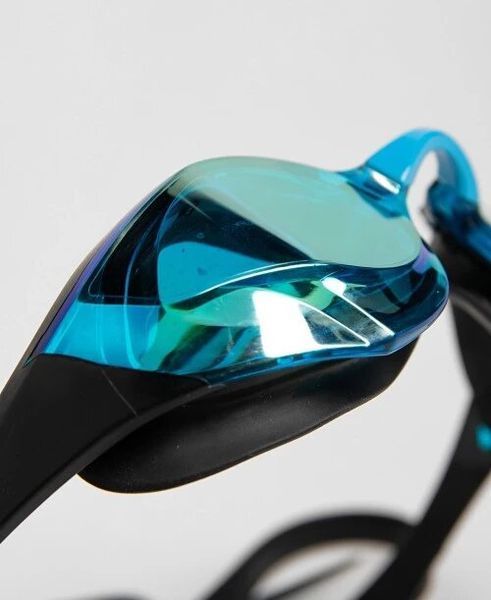 Окуляри для плавання Arena COBRA EDGE SWIPE MIRROR бірюзово-чорний універсальний OSFM 006870-110 (Оригінал) 006870-110 фото