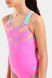 Купальник для плавания Arena Lines Swim Pro Back L детский, слитный, розовый 003550-980 (Оригинал) 164 см 003550-980 фото 4