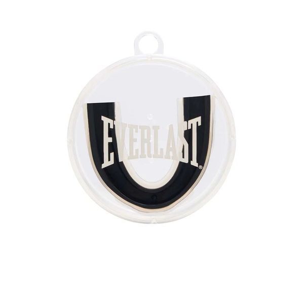 Капа боксерская Everlast Evergel Mouth Guard бело-темно-синий, унисекс (One Size) Оригинал P00003603 P00003603 фото