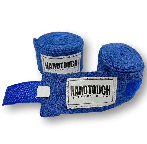 Бинты боксерские Hardtouch хлопок 3м Красный HT-CT-3 фото