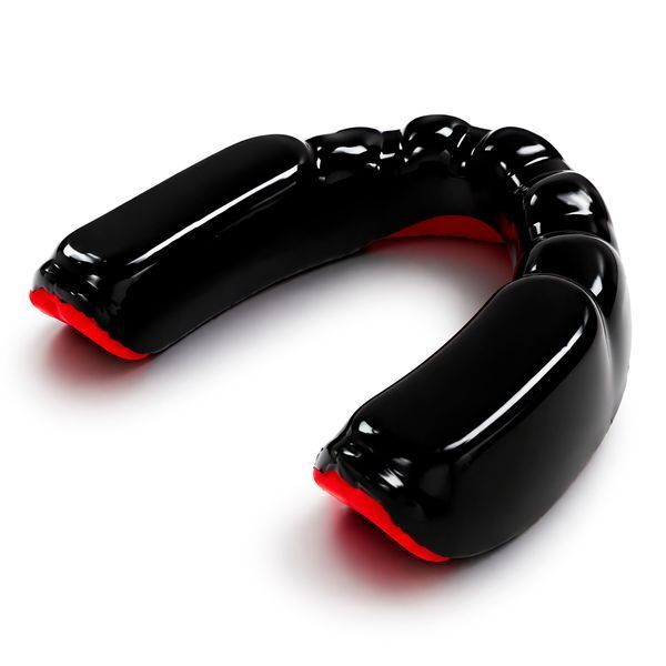 Капа RDX MOUTH GUARD JUNIOR Черно-красный GGS-3GRJ (Оригинал) GGS-3GRJ фото